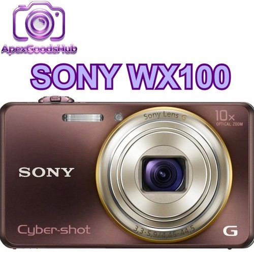 Sony cyber shot - sony, dsc-wx100